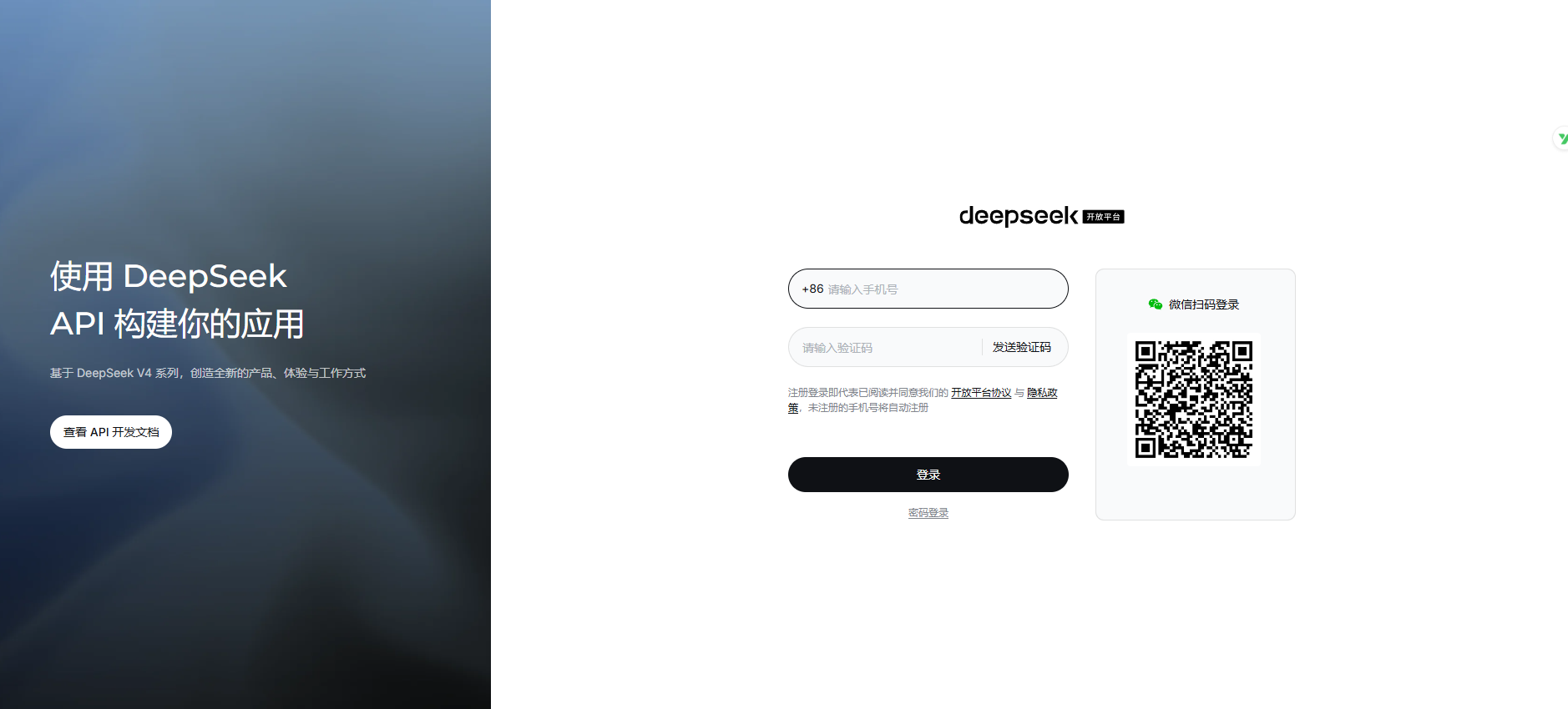 B.1-03-DeepSeek开放平台登录
